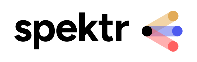 Spektr Logo with Dark Text